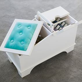 Small Plastic Manicurist Personal Storage Box Container