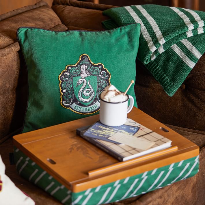 HARRY POTTER™ House Patch Slytherin™ Boys Pillow | Pottery Barn Teen