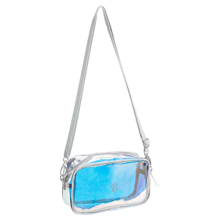 Iridescent clear hotsell crossbody bag