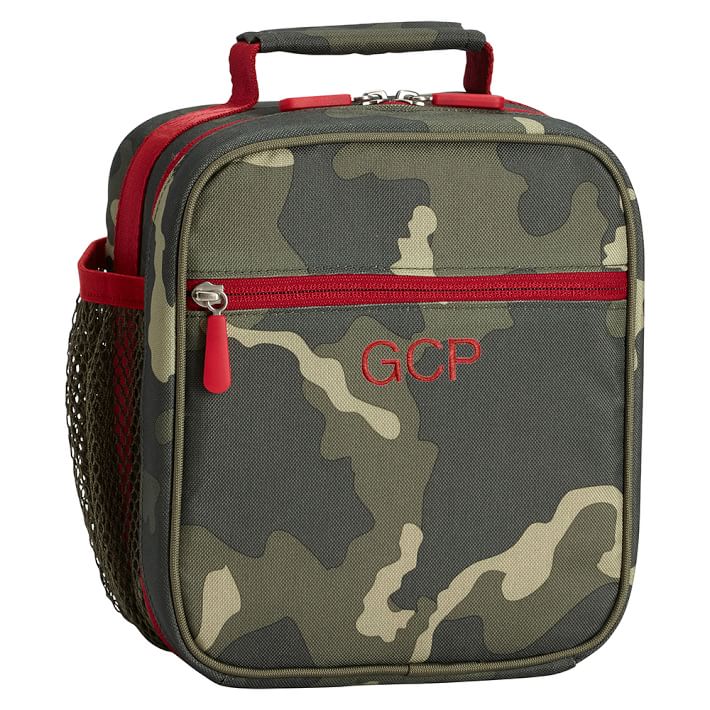 Gear-Up Olive Camo Classic Lunch With Mesh Side Pocket