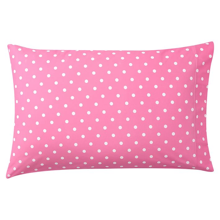 Pink Dot Pillowcase