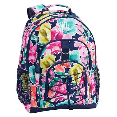 Oversized Floral Teen Backpack 