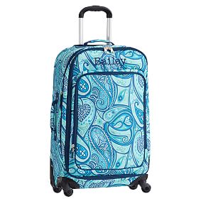 Jet-Set Artsy Recycled Carry-on Luggage