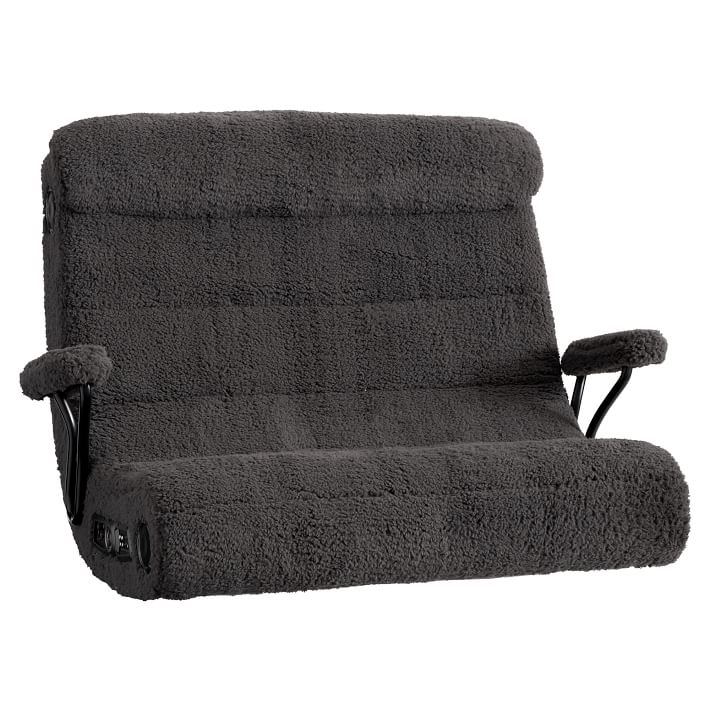 Sherpa Charcoal Double Gaming Chair