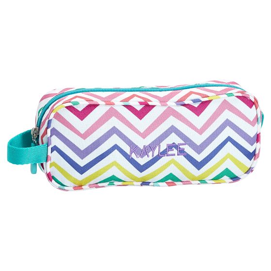 Multi Chevron Print Pencil Case | Pencil Pouch | Pottery Barn Teen