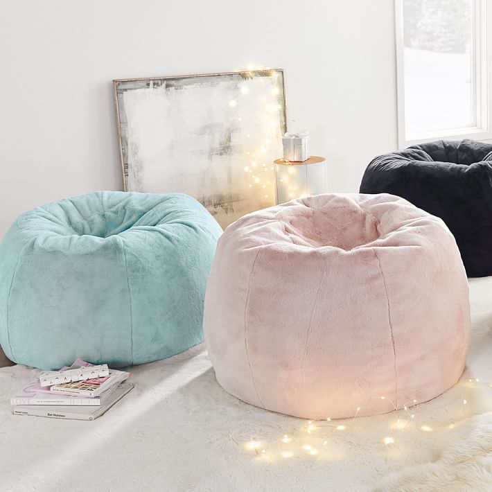 Pottery Barn Teen Faux-Fur Bean Bag Insert for Sale in San Antonio