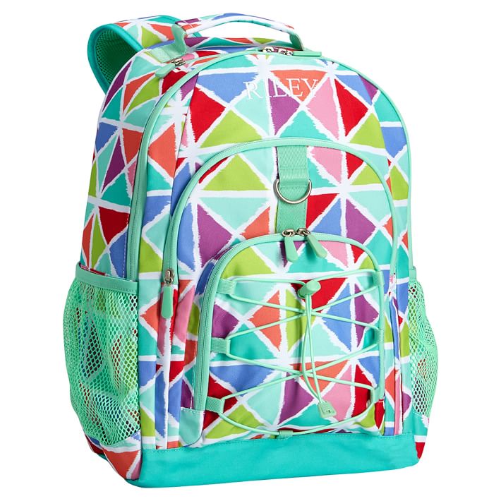 Gear-Up Multi Kaleidoscope Triangles Backpack