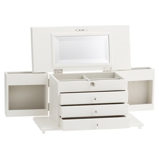 Chloe XLarge Jewelry Armoire Jewelry Storage Pottery Barn Teen