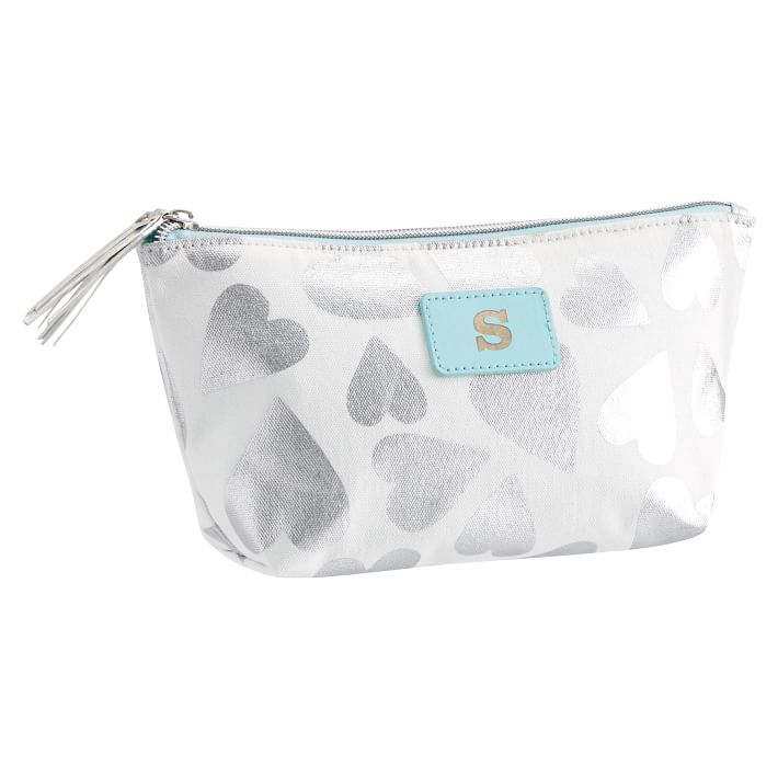 Sleepover Tossed Hearts Boat Pouch