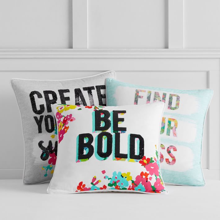 Be Bold Pillow Cover
