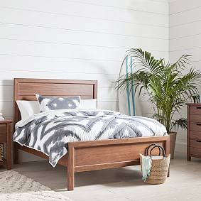 Sutton Bed - Walnut - Sale | Pottery Barn Teen