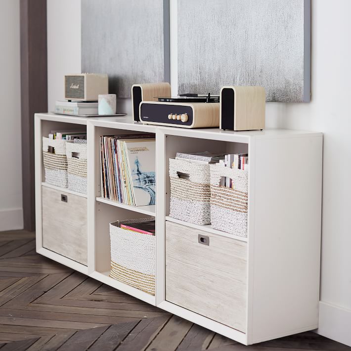 Callum Wall System 3-Drawer, Storage Bookshelf