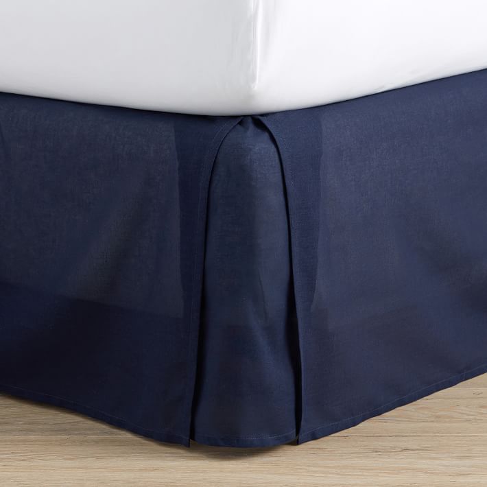 Classic Cotton Girls' Bed Skirt Pottery Barn Teen
