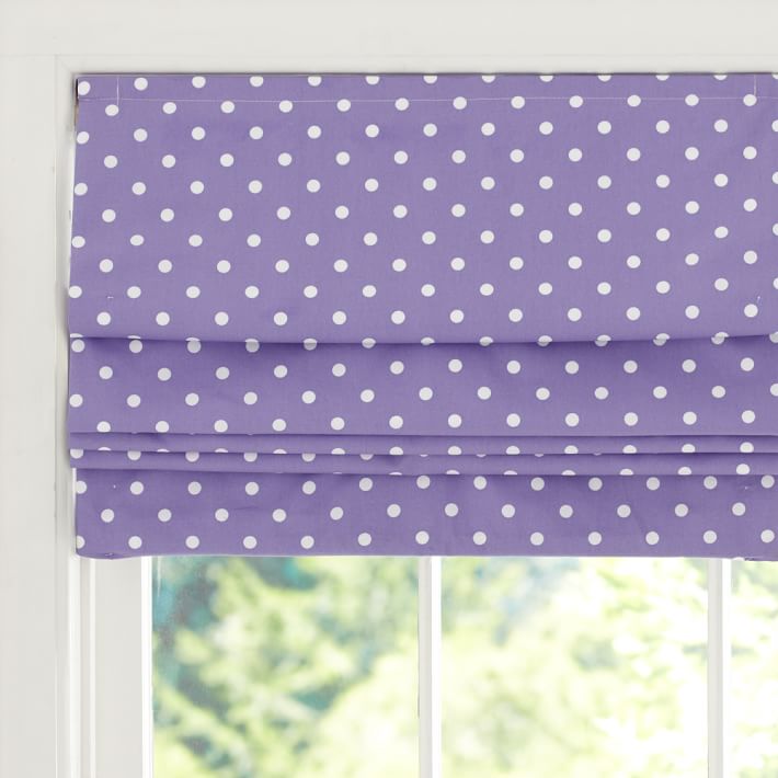 Dottie Cordless Roman Shade With Blackout Lining
