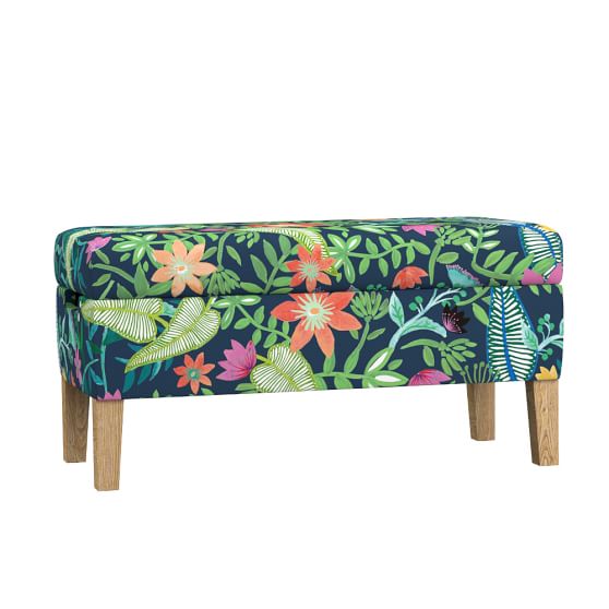 Ellie Storage Bed Bench Pottery Barn Teen