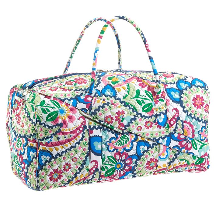 Sleepover Quilted Duffle, Paisley