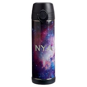 Pottery barn Teen WATER BOTTLE LARGE Galaxy 17 oz school Super nova space  star