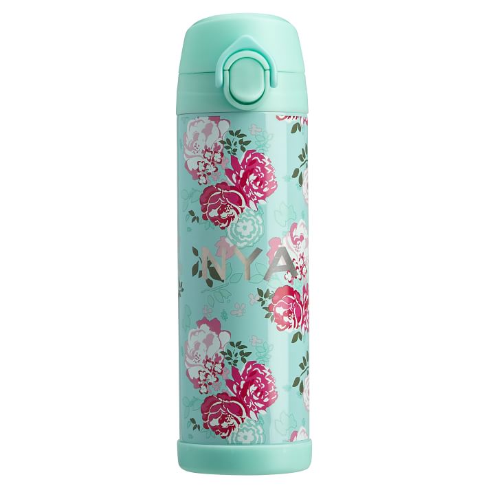 Pool Garden Party Floral 17 oz Water Bottle
