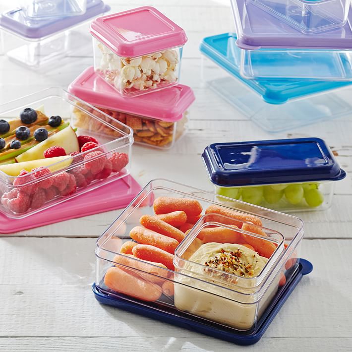 C-Thru Lunch Containers, Set of 3
