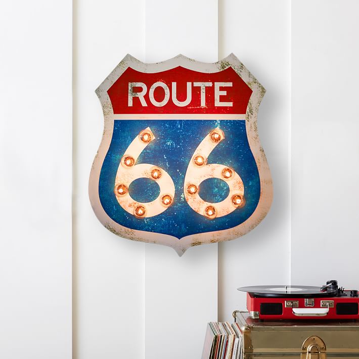 Route 66 Marquee Light