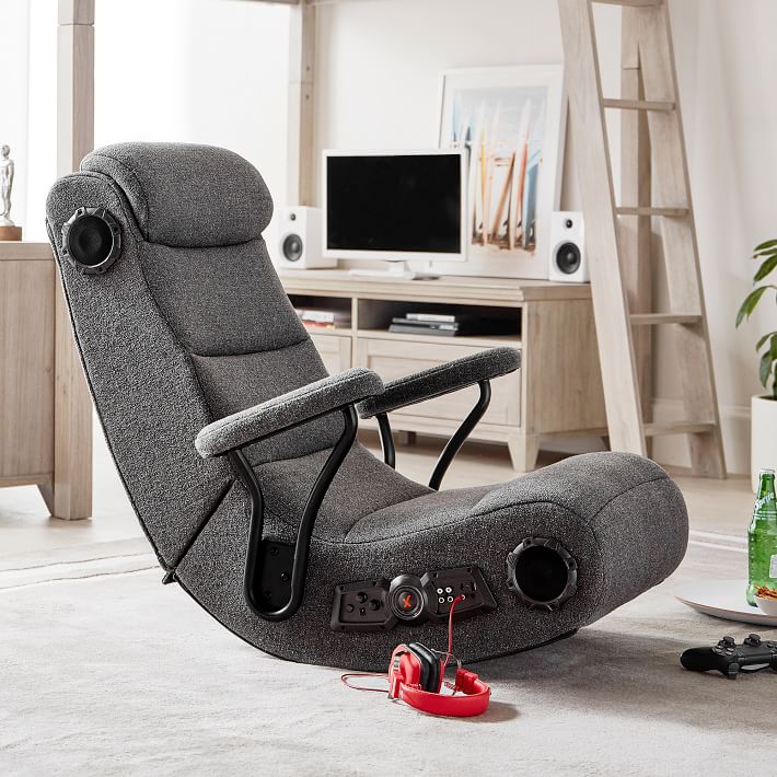 Charcoal Tweed Gaming Chair