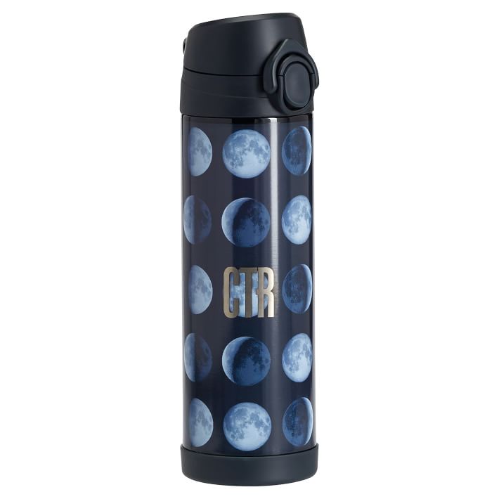 Moon Phases 17 oz Water Bottle