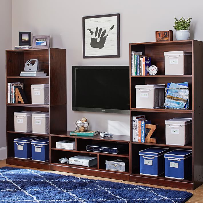 Stack Me Up Tall Media Bookcase Superset