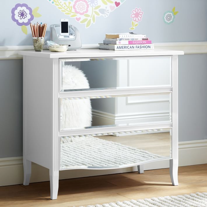 Mirror Teen Dresser Pottery Barn Teen