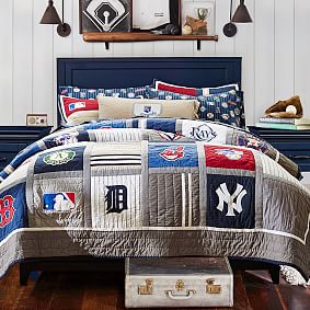 Pottery barn hotsell baseball bedding