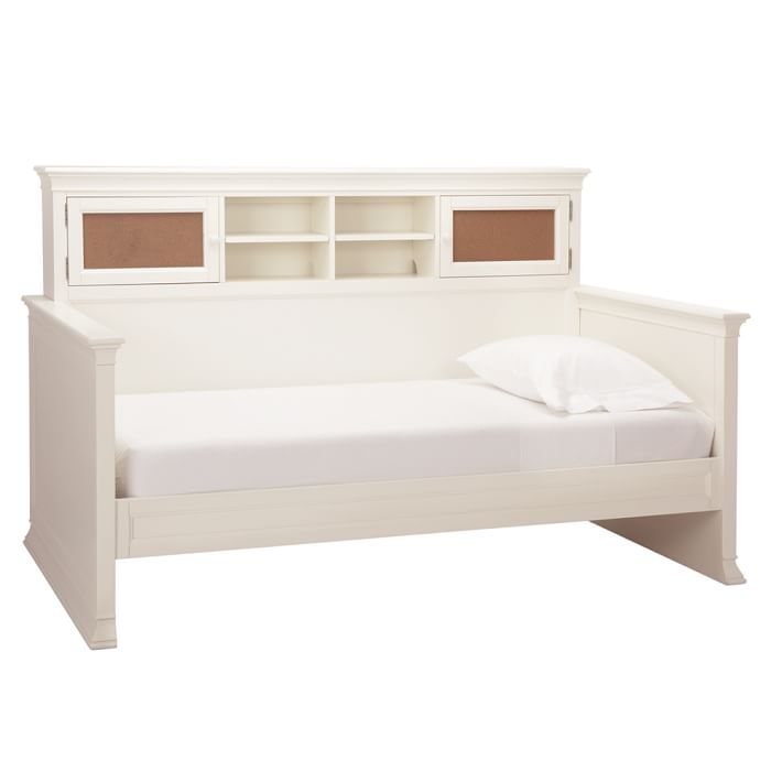 Pottery barn white trundle on sale bed