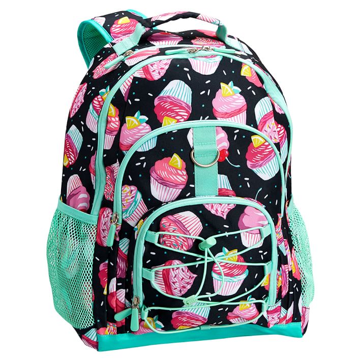 Gear-Up Black/Pink Cupcakes Backpack