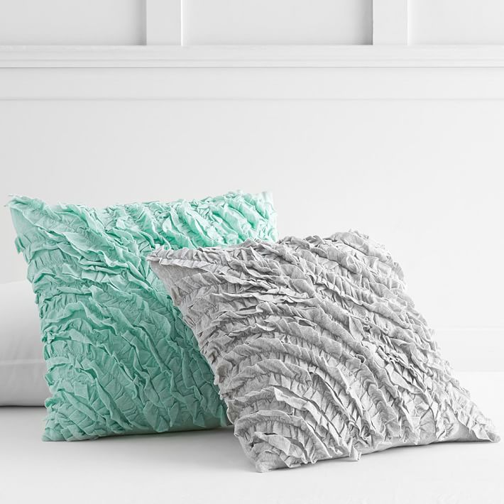 Textured Rosette Pillow Cover