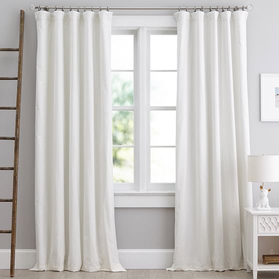 Velvet Blackout Curtain Teen Curtains Pottery Barn Teen