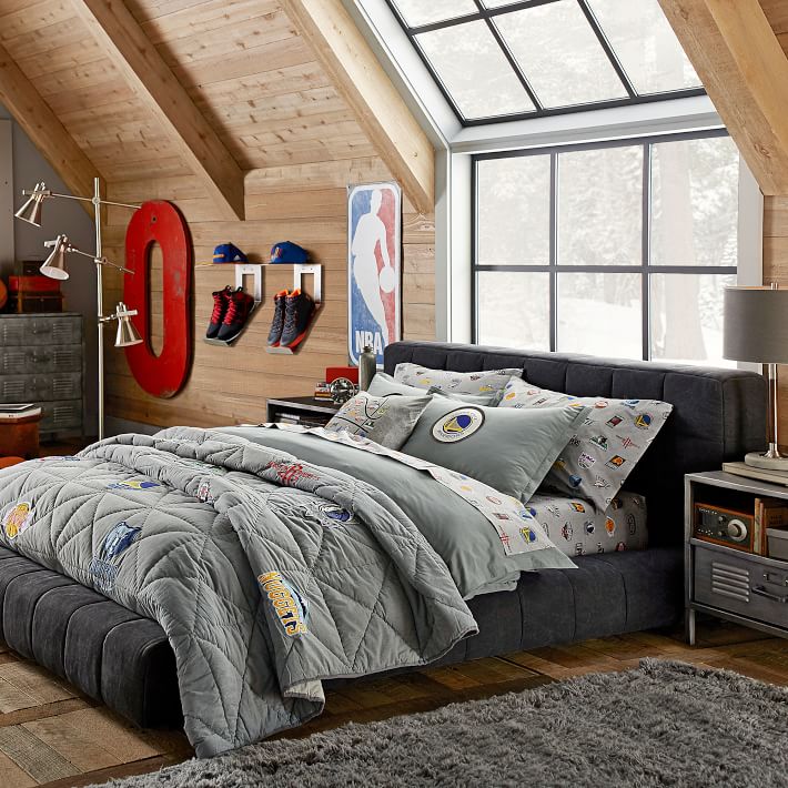 NBA Boy's Sheet Set 2018 Pottery Barn Teen