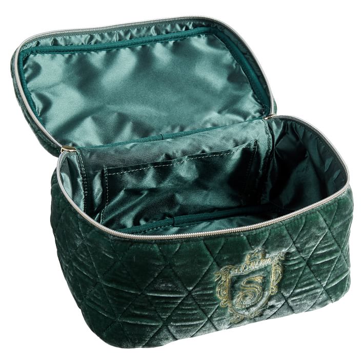 HARRY POTTER SLYTHERIN Velvet Train Case Jewelry Storage