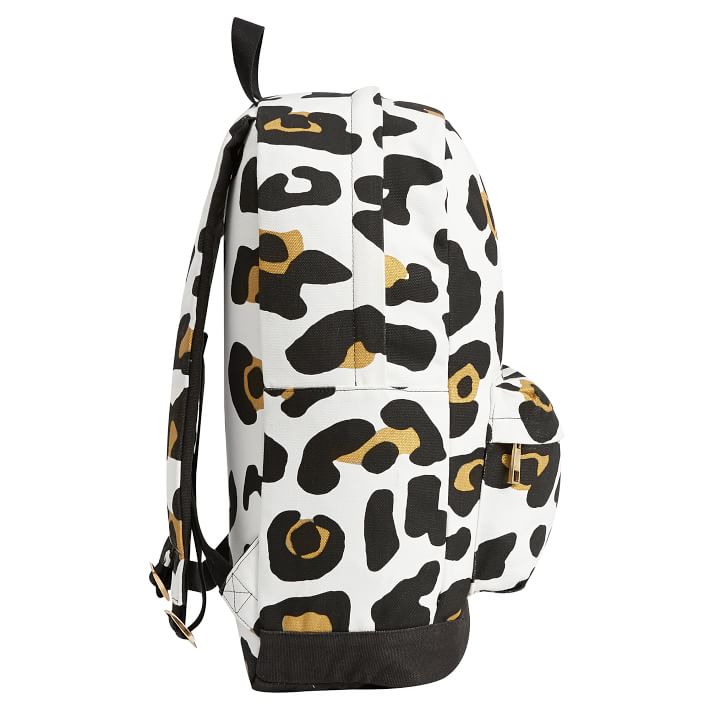 The Emily & MerittBlack & Gold Leopard Teen Backpack Pottery Barn Teen