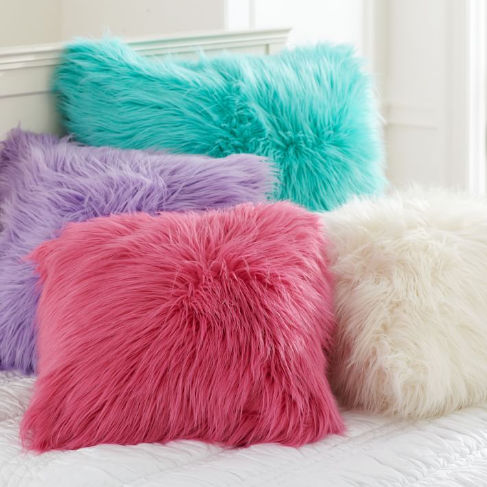 Fur-rific Faux Fur Pillow Cover