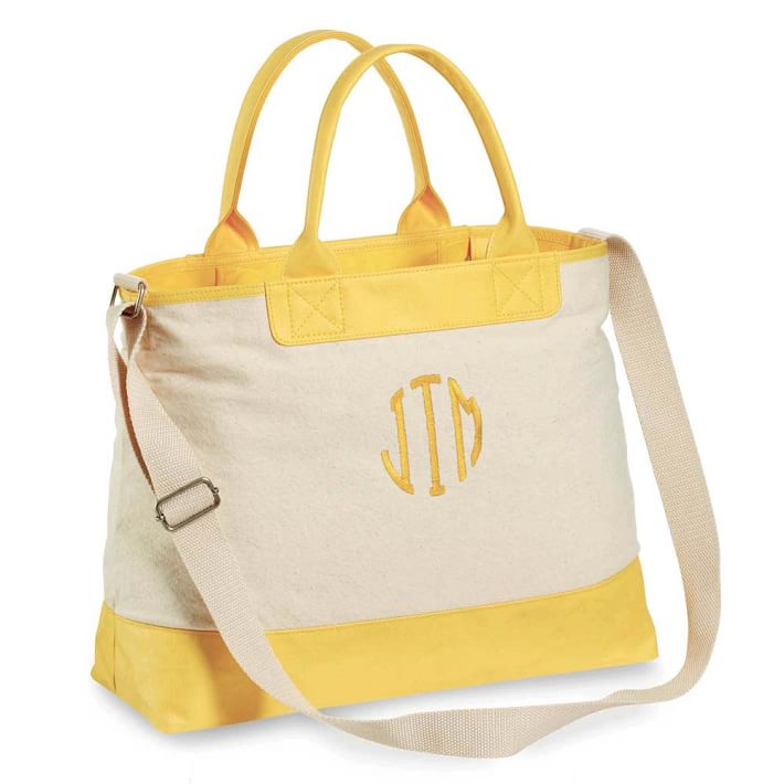 Color Pop Beach Tote, Yellow