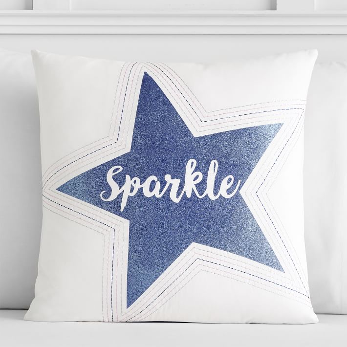 Bright Spirits Sparkle Pillow Cover