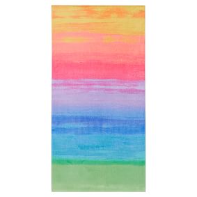 All Boy Gradient Personalized Kids Beach Towel