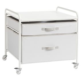 Mini Fridge Cart | College Kitchen Essentials | Pottery Barn Teen