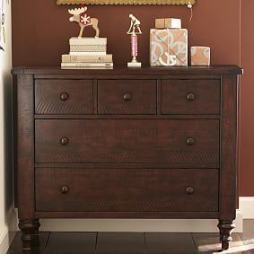 Pottery Barn New York City Closet Corner Shelf in Rustic Mahogany