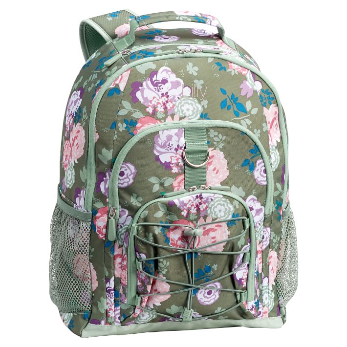 Gear-Up Olive Garden Party Floral Backpack