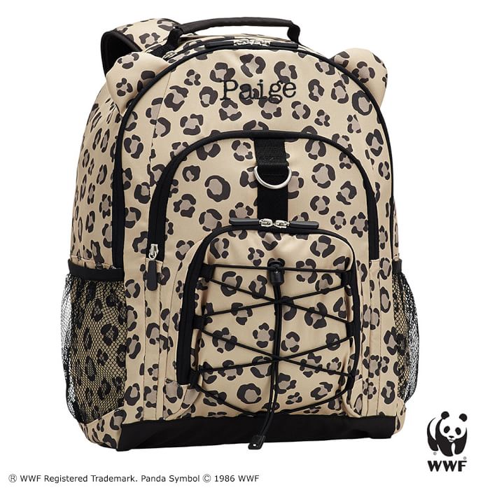 Gear-Up World Wildlife Fund Leopard Critter Backpack