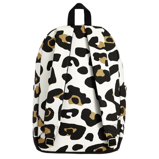 The Emily & MerittBlack & Gold Leopard Teen Backpack | Pottery Barn Teen