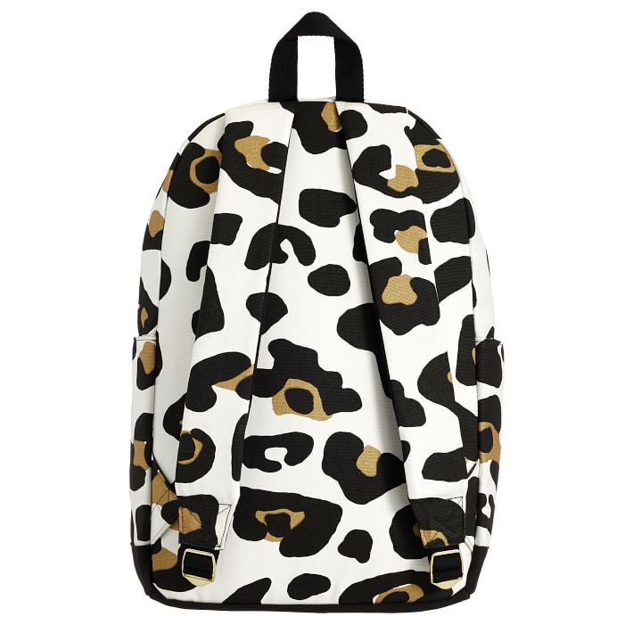 The Emily & MerittBlack & Gold Leopard Teen Backpack Pottery Barn Teen