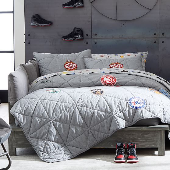 NBA Boy's Sheet Set 2018 Pottery Barn Teen