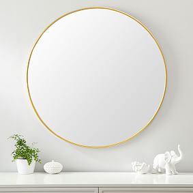 Metal Framed Wall Mirror