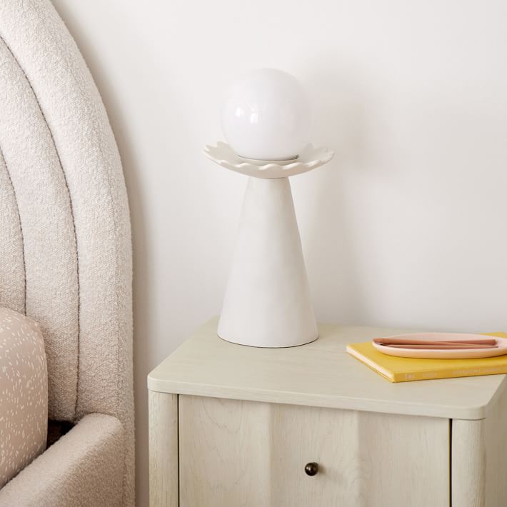 West elm best sale bedside table lamps