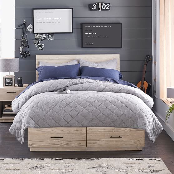 Modern Farmhouse Storage Bed Teen Storage Beds Pottery Barn Teen